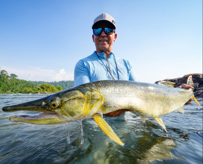 O rio Xingu é o melhor destino de cachorra larga de todos os tempos. O Xingu na área Kayapo é um ambiente com águas cristalinas, muitas corredeiras e poços com pesca de inúmeras espécies amazônicas, como jamais visto!